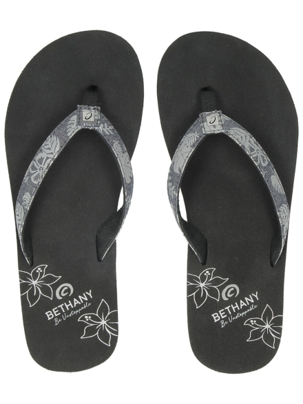 Cobian Bethany Tradewinds slippers zwart