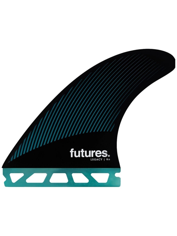 Futures Fins Thruster R6 Honeycomb Fin Set zwart