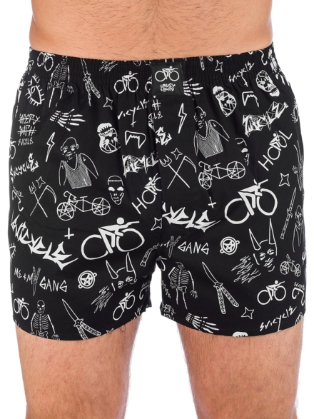 Lousy Livin Suicycle Boxershorts zwart