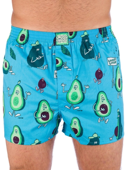 Lousy Livin Avocado Boxershorts blauw