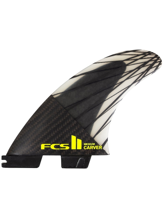 FCS II Carver PC Carbon Lg Tri Retail Fin Set blauw