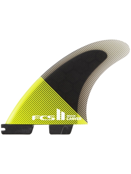 FCS II Carver PC Large Tri Retail Fin Set zwart