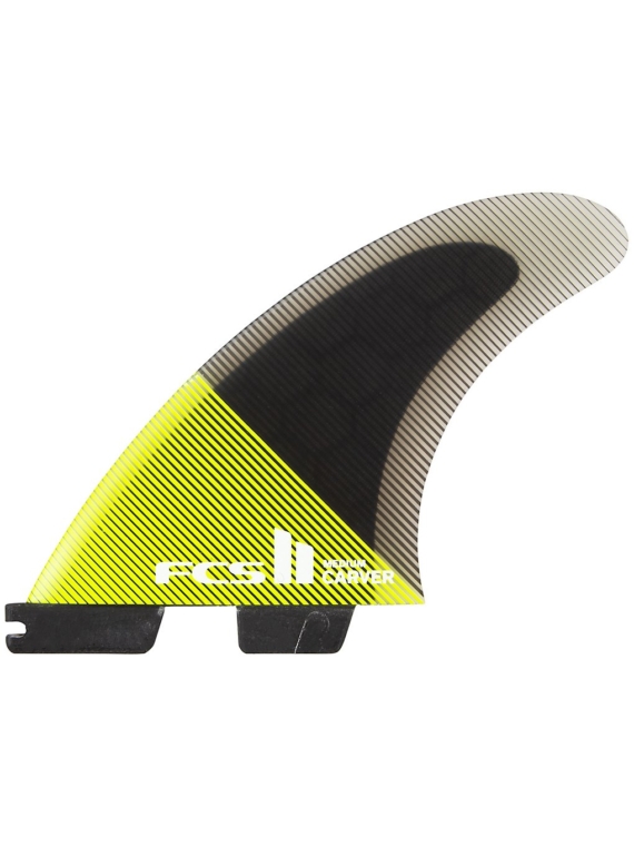 FCS II Carver PC Medium Tri Retail Fin Set zwart