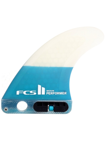 FCS II Performer PC Large Tri Retail Fin Set blauw