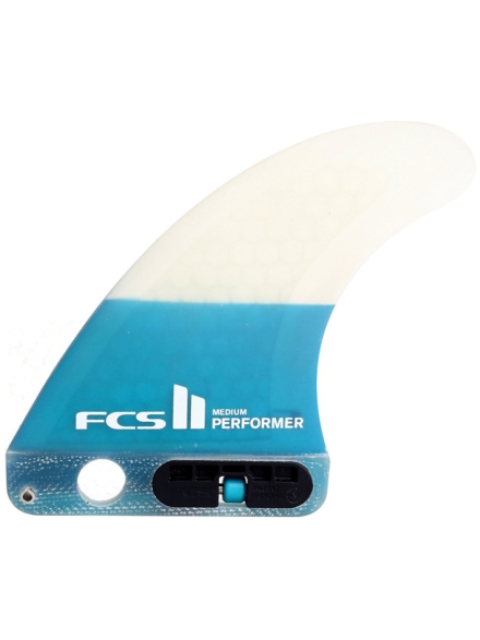 FCS II Performer PC Medium Tri Retail Fin Set blauw