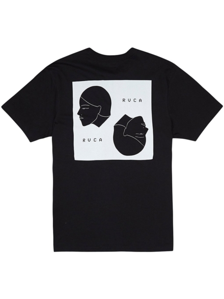 RVCA Johannas Heads T-Shirt zwart