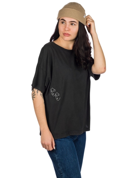 RVCA Au Revoir T-Shirt zwart