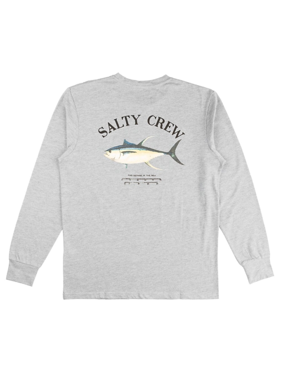 Salty Crew Ahi Mount Longsleeve Lycra grijs