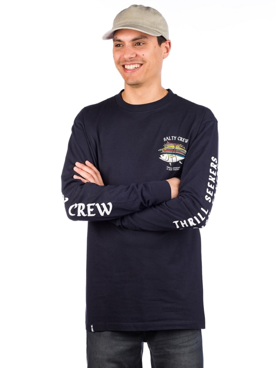 Salty Crew Voyager Long Sleeve T-Shirt blauw