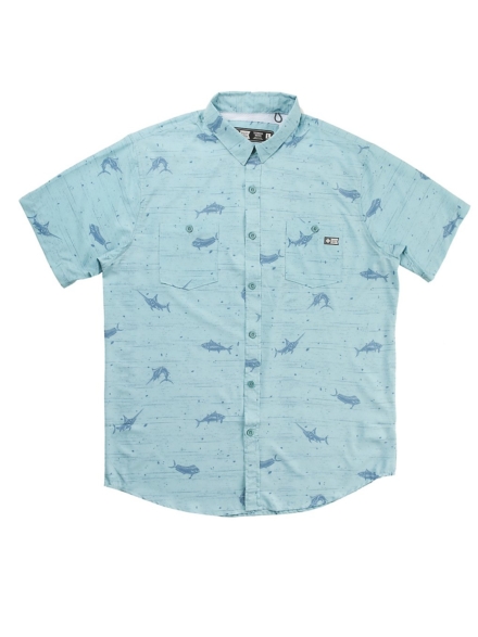Salty Crew Horizon UV Shirt blauw