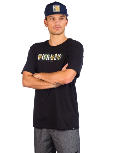 Hurley DF Flourish T-Shirt zwart