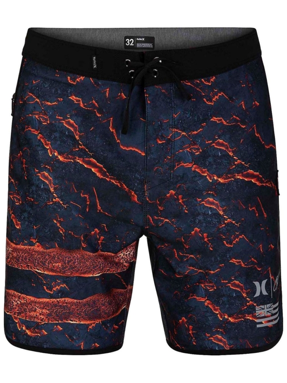 Hurley Phantom Clark Little Lava 18 Boardshorts zwart