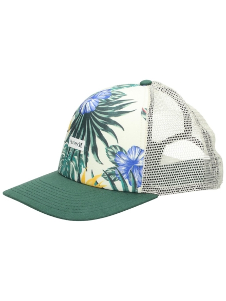 Hurley One And Only Small Box Trucker petje bruin