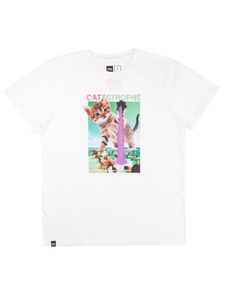 Dedicated Stockholm Catastrophe T-Shirt wit