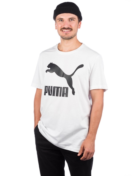 Puma Classics Logo T-Shirt wit