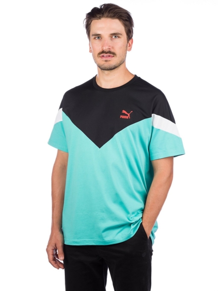 Puma MCS Slim T-Shirt blauw