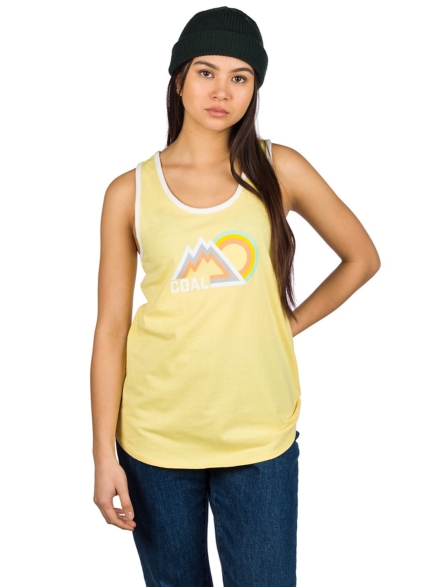 Coal Fernow Tank Top geel