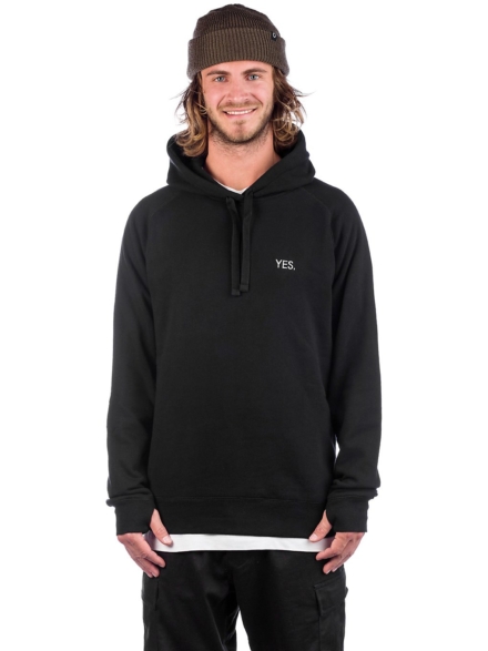 YES Embro Hoodie zwart