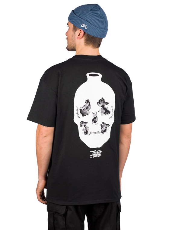 Temple of Skate Fish Bowl T-Shirt zwart