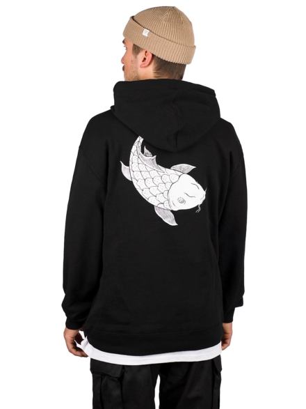 Temple of Skate Carp Hoodie zwart