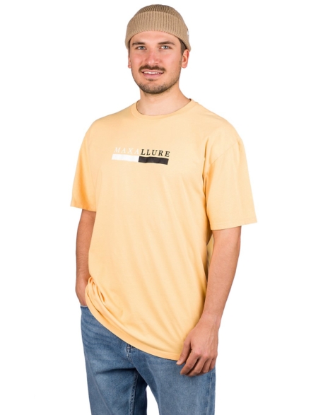 Maxallure Core Split T-Shirt geel