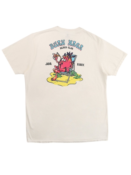Roark Revival Buah Naga Beach Club T-Shirt wit