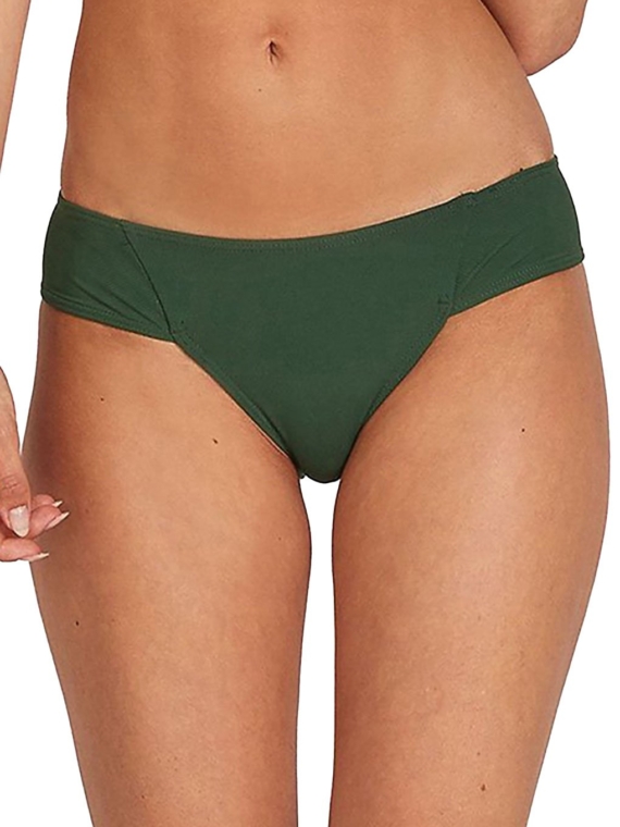Volcom Simply Rib Cheeky Bikini Bottom groen