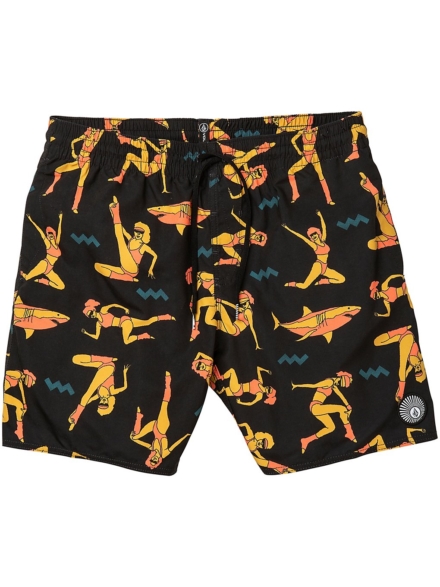 Volcom Sink Or Swim 17" Boardshorts zwart