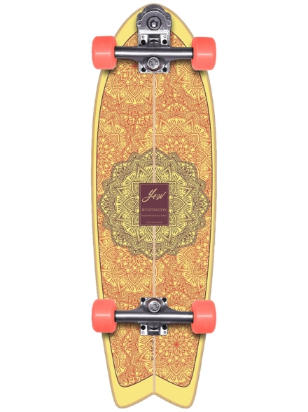 YOW Huntington Beach 30.0" Perf Ser Surfskate patroon