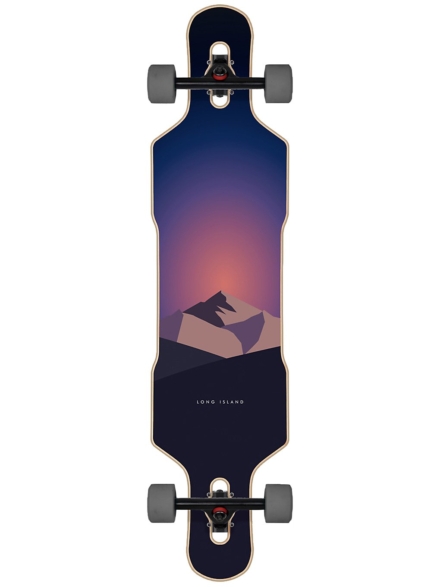 Long Island Longboards Spread 41.0" Drop Through Complete patroon