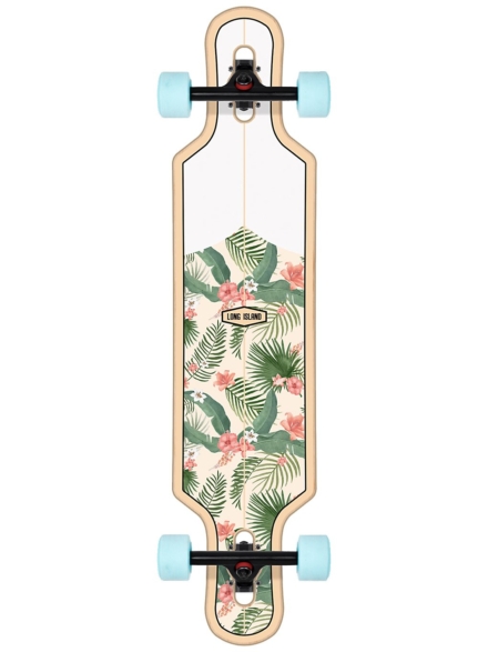 Long Island Longboards Shaka 39.0" Drop Through Complete patroon