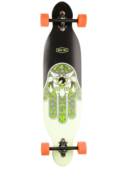 Long Island Longboards Raise 38.5" Essent Drop Through Complete patroon