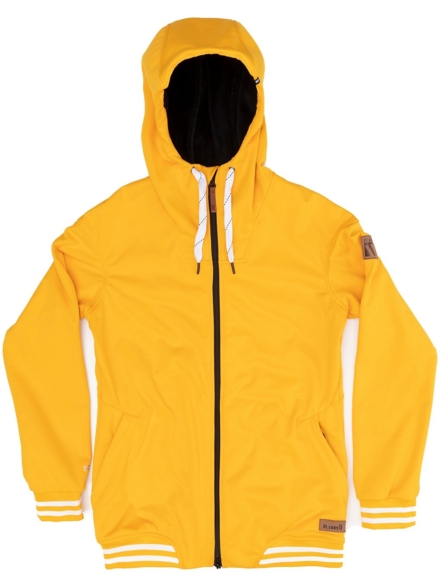 Planks Ivy Soft Shell Ski jas geel