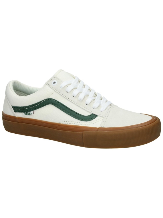 Vans Old Skool Pro Skate schoenen wit