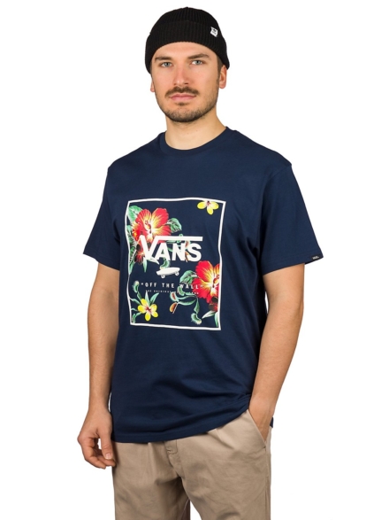 Vans Print Box T-Shirt blauw