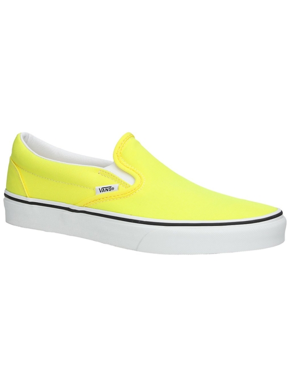 Vans Classic Neon Slip-Ons geel