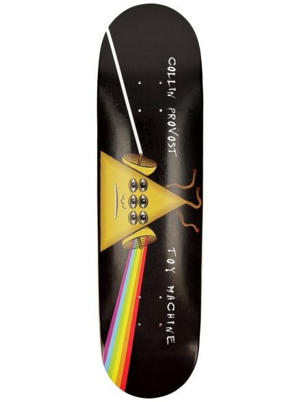 Toy Machine Provost Darkside 8.25" Skateboard Deck zwart