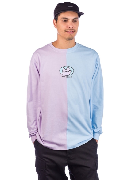 Leon Karssen Split Tobba Long Sleeve T-Shirt paars