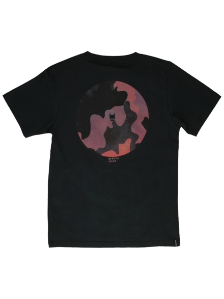 Munsterkids Camo Hole T-Shirt zwart
