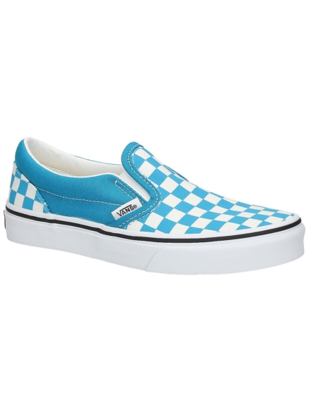 Vans Classic Checkerboard Slip-Ons blauw