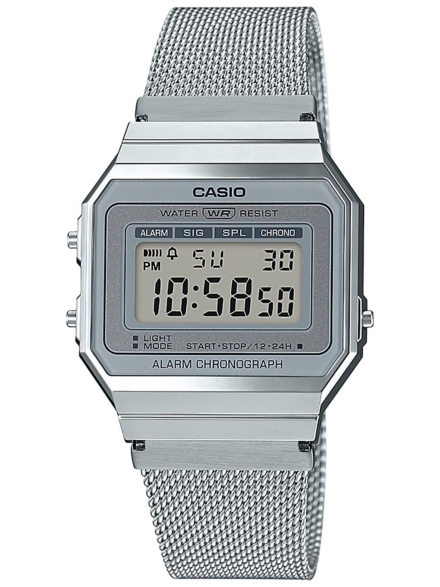 Casio A700WEM-7AEF grijs