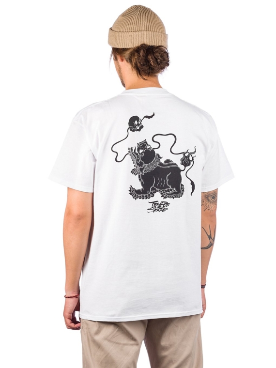 Temple of Skate Lion T-Shirt wit