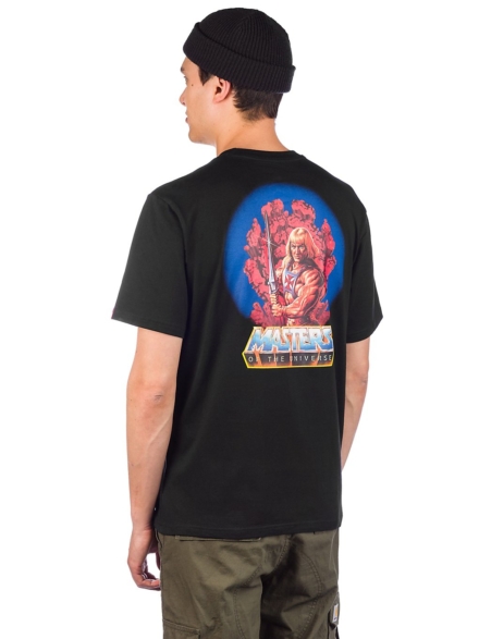 Element Masters Of The Universe He-Man T-Shirt zwart