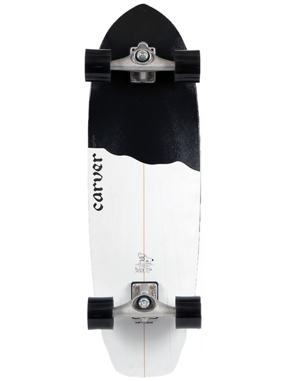 Carver Skateboards zwart Tip CX 32.5″ Surfskate patroon