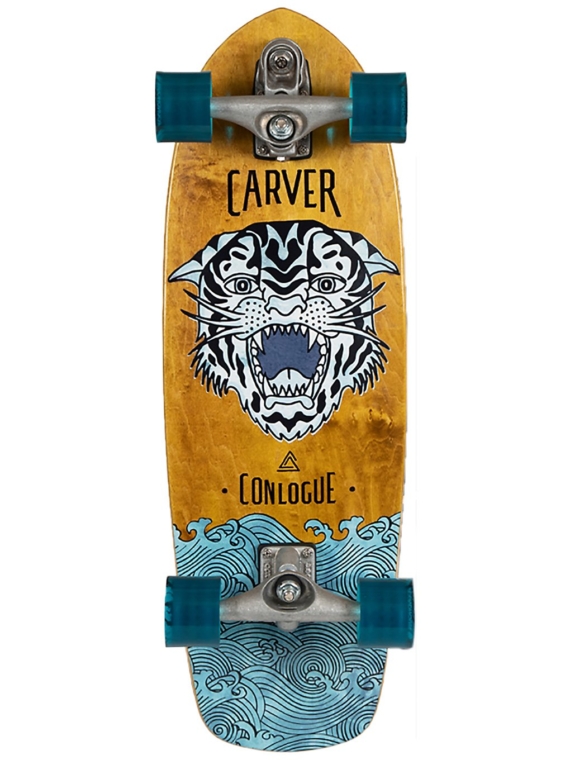 Carver Skateboards Conlogue Sea Tiger C7 29.5″ Surfskate patroon