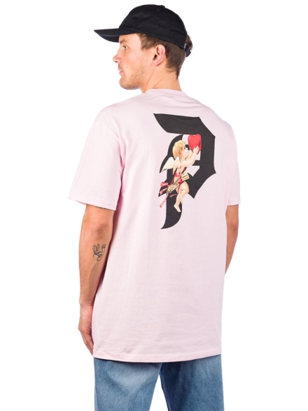 Primitive Dirty P Cupid T-Shirt roze