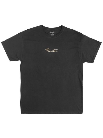 Primitive Mini Nuevo Gold Foil T-Shirt zwart