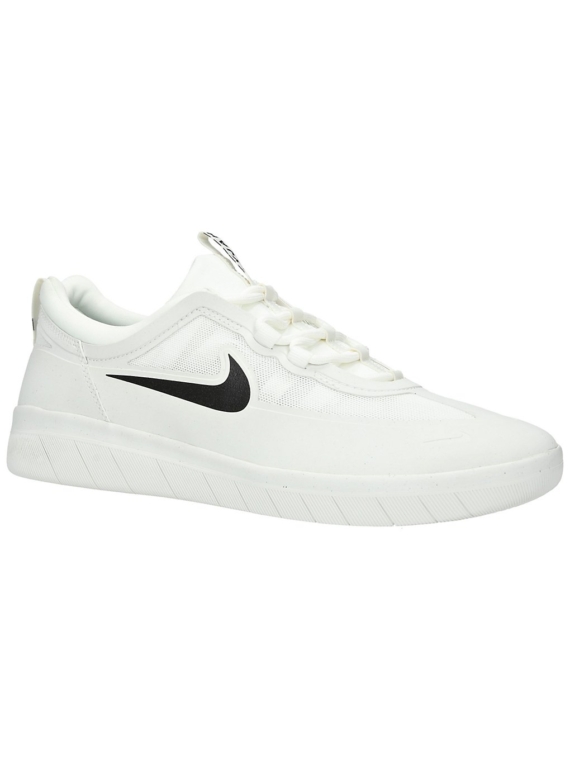 Nike Nyjah Free 2.0 Skate schoenen wit