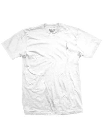Deathwish Gang Logo Circle T-Shirt wit