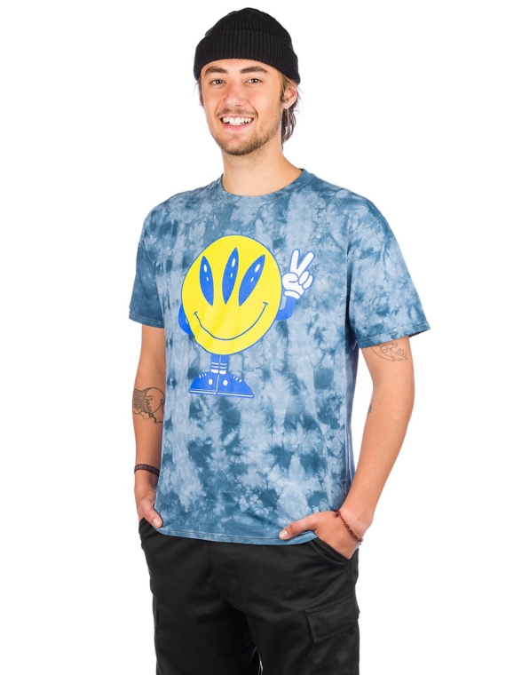 A.Lab Come in Peace T-Shirt blauw